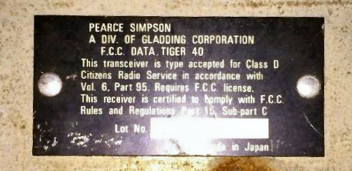 Pearce-Simpson Tiger 40